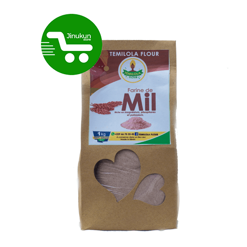 jinukun store  Farine de mil Temilola 1kg